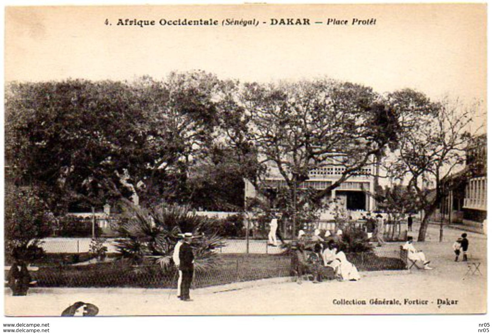 DAKAR - Place Protet - SENEGAL ( Afrique Occidentale Francaise ) - - Sénégal