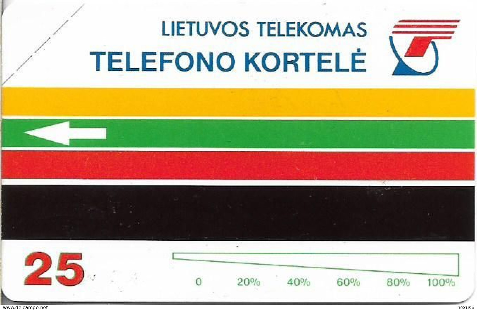 Lithuania - Lietuvos Telekomas (Urmet) - Pope In Lithuania, 25Units, 08.1993, 44.977ex, Mint - Lituanie