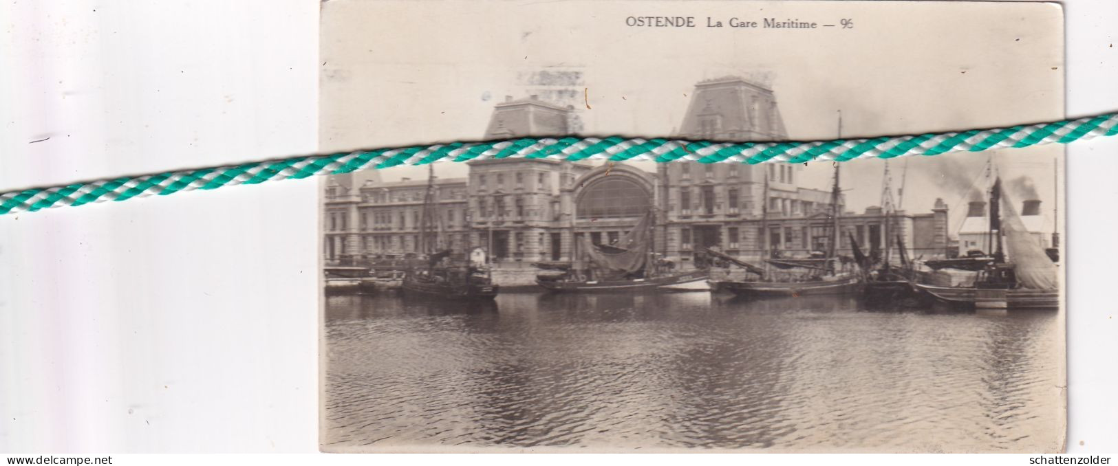 Oostende, Ostende, La Gare Maritime, Fotokaart - Oostende