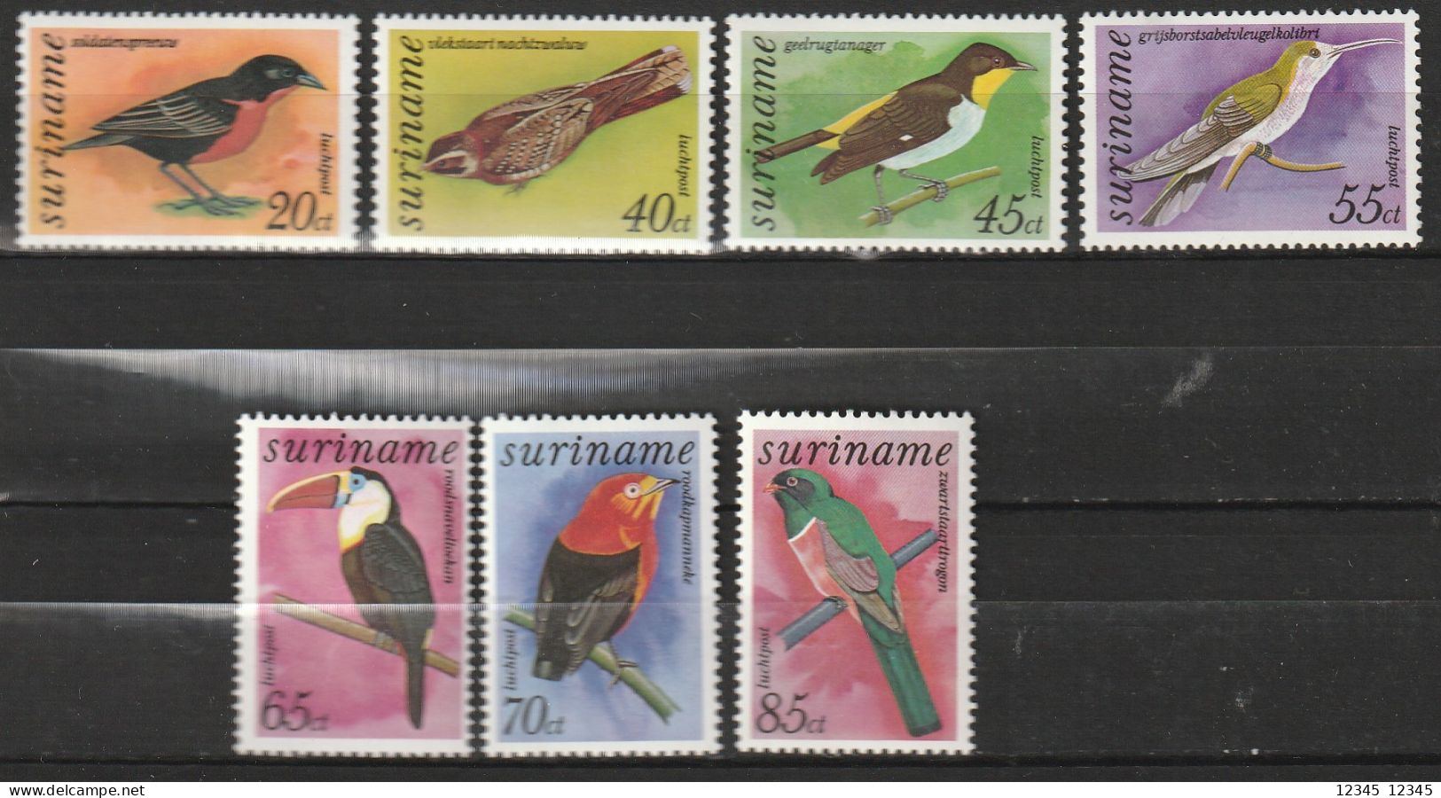 Suriname 1977, Postfris MNH, Birds - Suriname