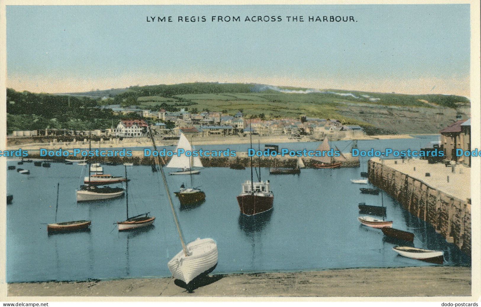 R003192 Lyme Regis From Across The Harbour. Dennis - Monde