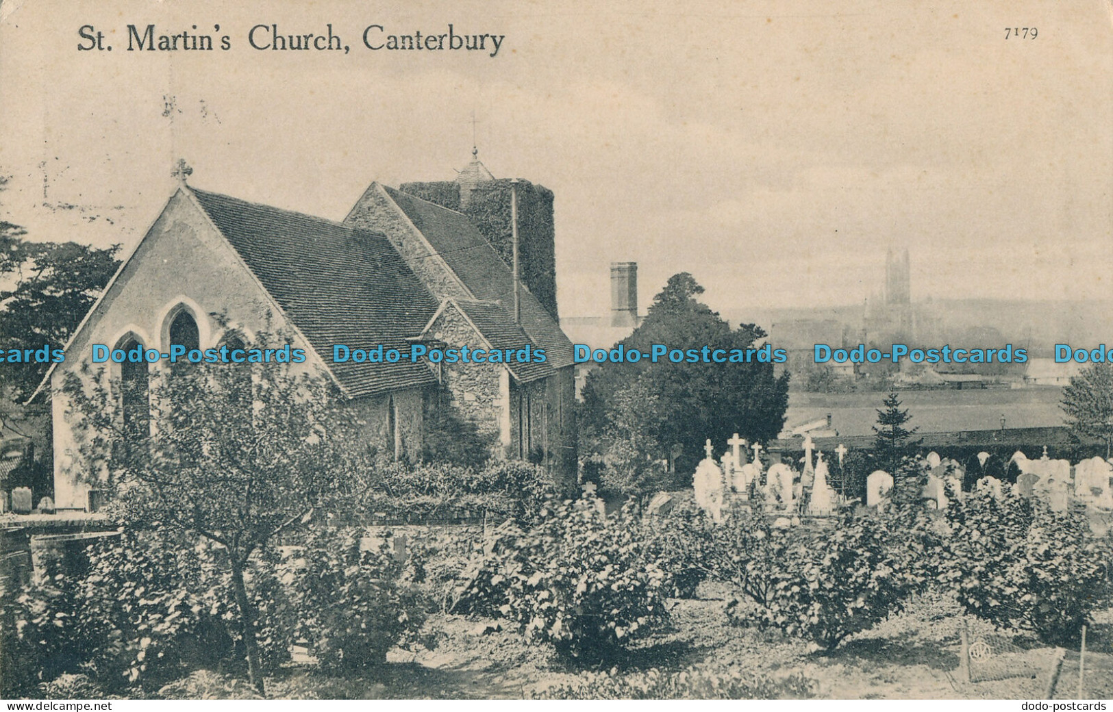 R004224 St. Martins Church. Canterbury. Bowler. 1910 - Monde