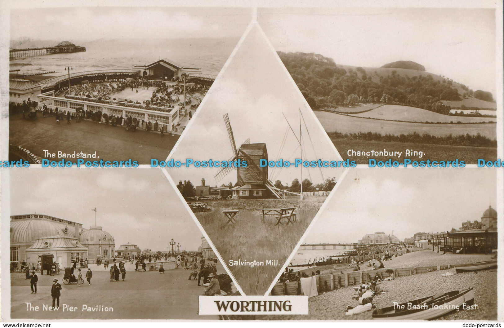 R003197 Worthing. Multi View. RP. 1928 - Monde