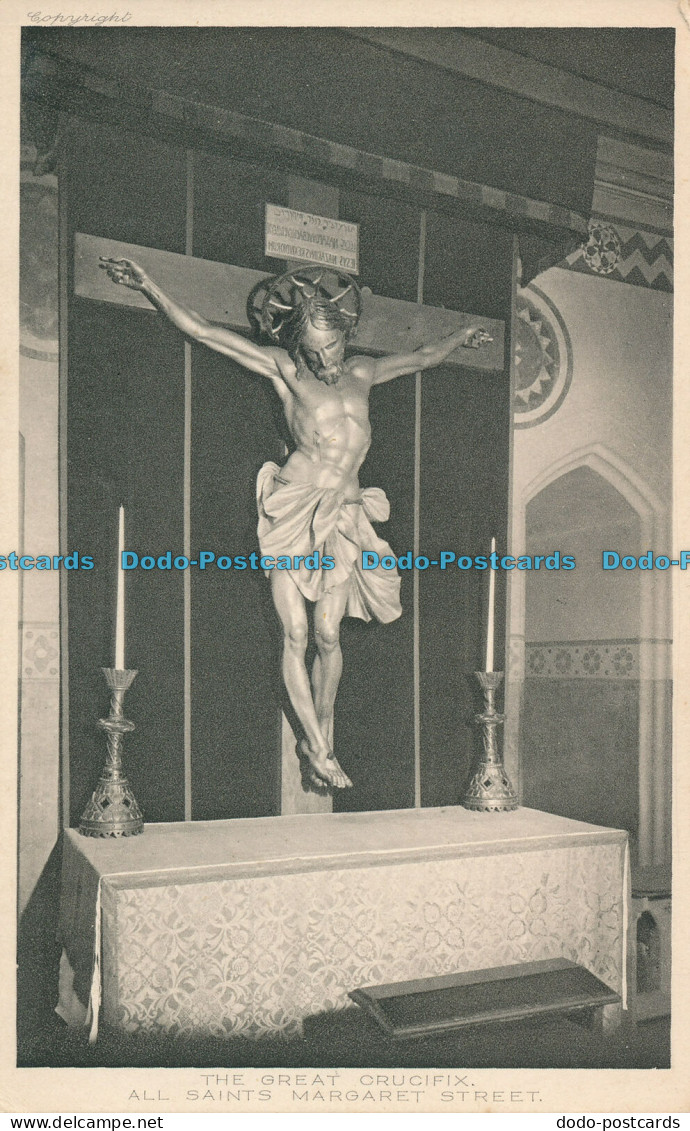 R004228 The Great Crucifix. All Saints Margaret Street. Alexander Corbett - Monde