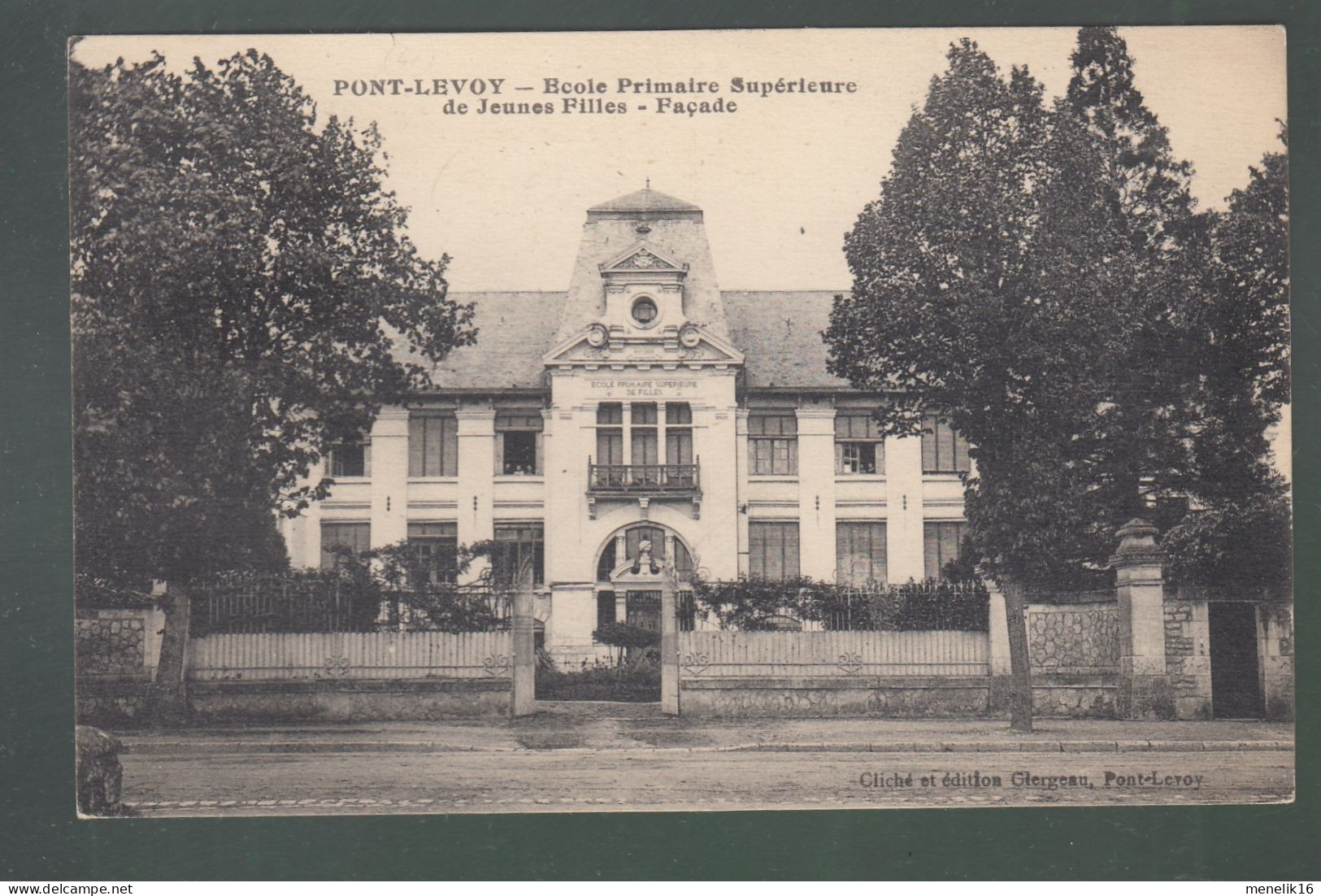 CP - 41 - Pont-Levoy - Ecole Primaire De Jeunes Filles - Façade - Autres & Non Classés