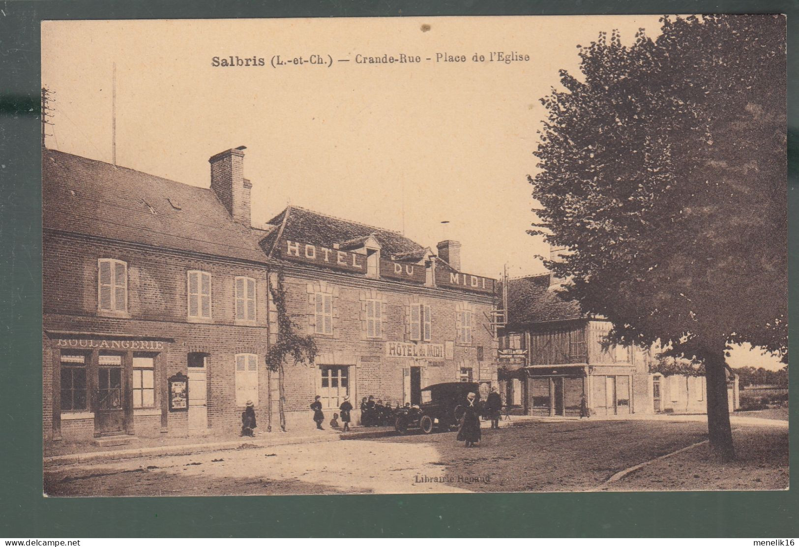 CP - 41 - Salbris - Grande-Rue - Place De L'Eglise - Salbris