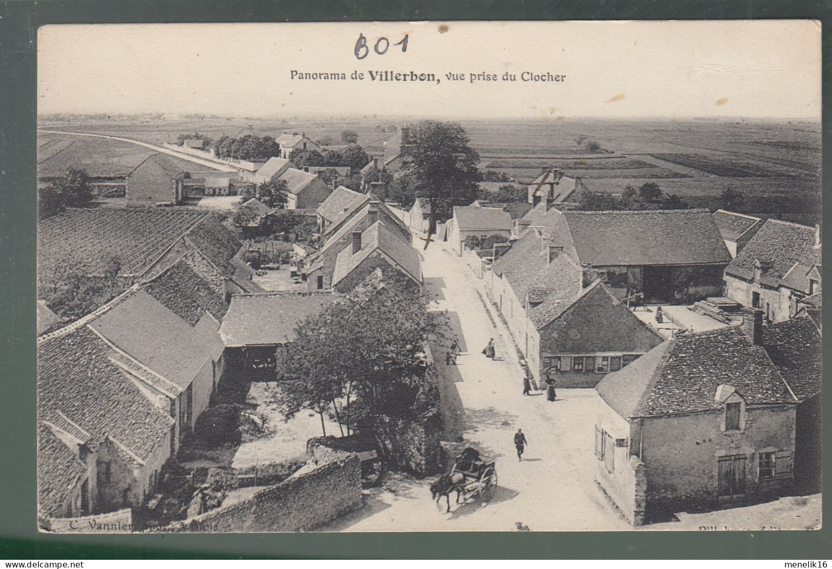 CP - 41 - Panorama De Villerbon - Vue Prise Du Clocher - Autres & Non Classés