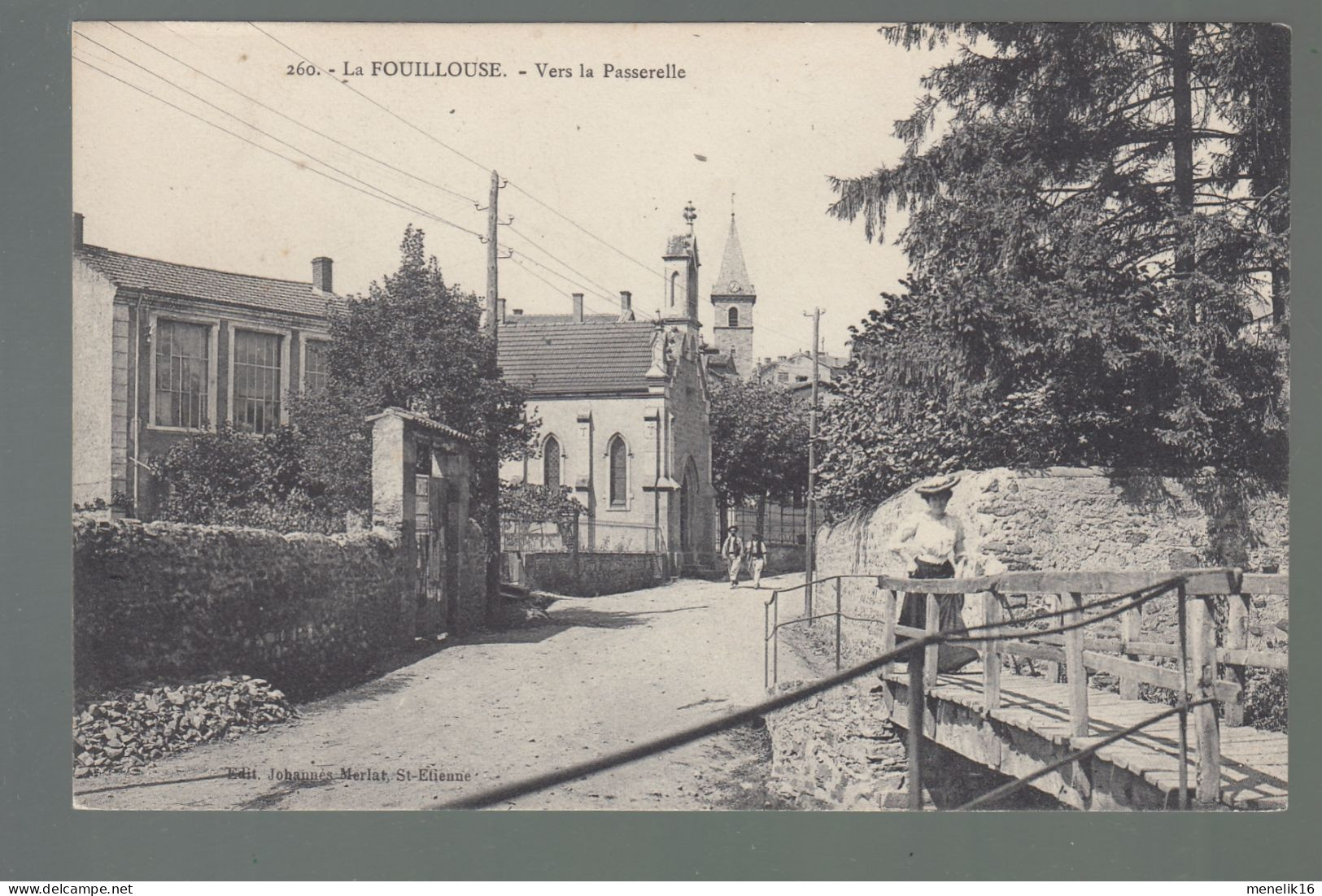CP - 42 - La Fouillouse - Vers La Passerelle - Autres & Non Classés