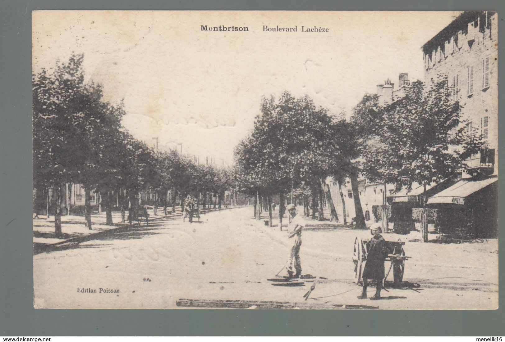 CP - 42 - Montbrison - Boulevard Lachèze - Montbrison