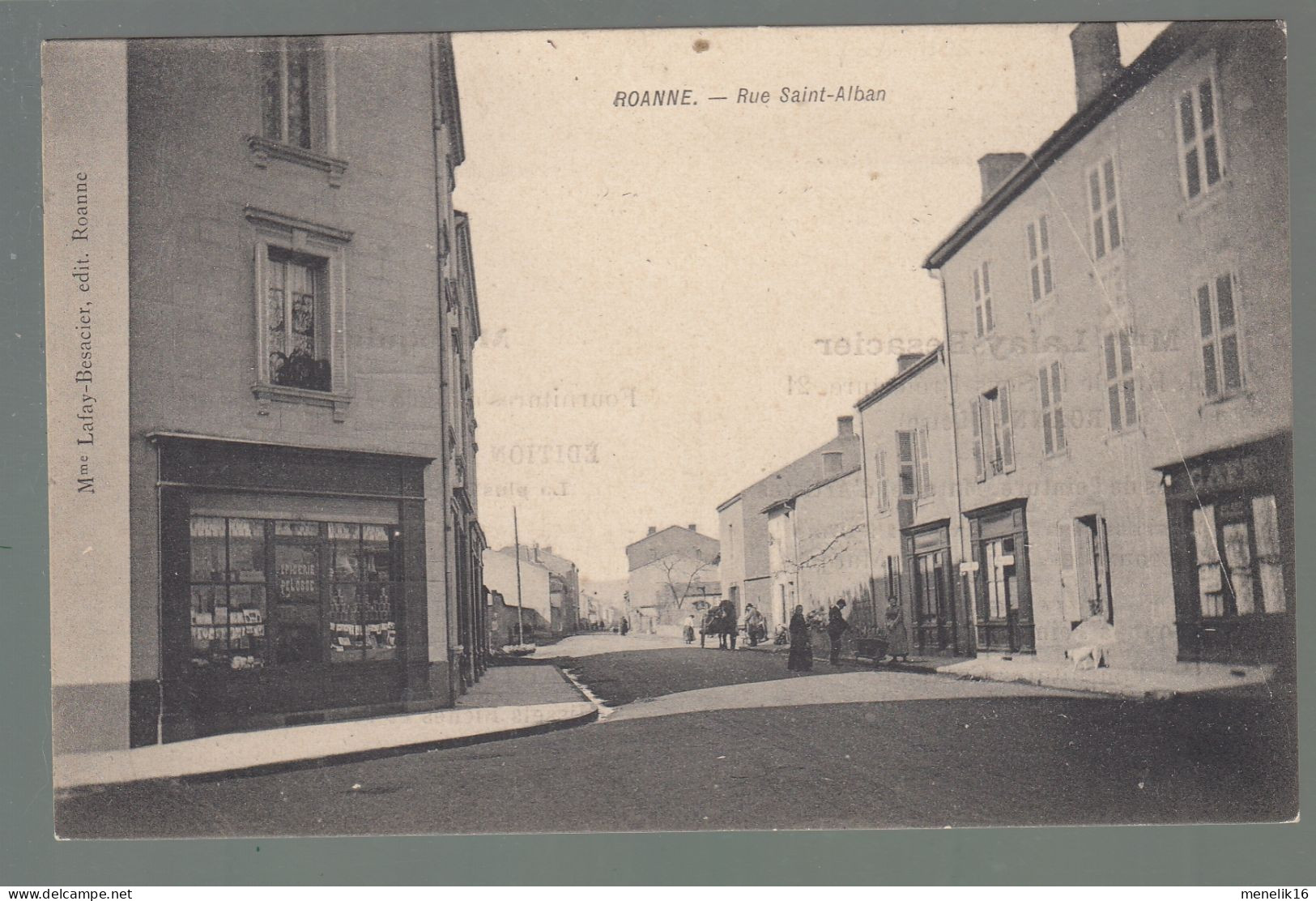 CP - 42 - Roanne - Rue St-Alban - Roanne