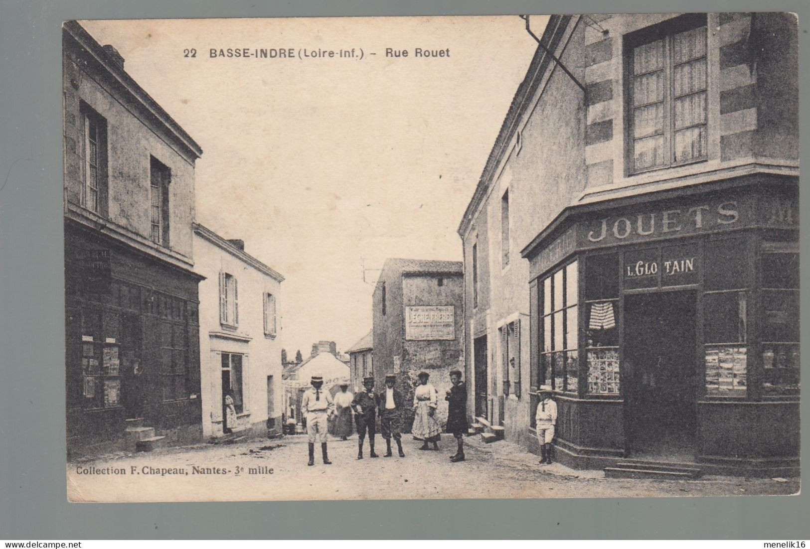 CP - 44 - Basse-Indre - Rue Rouet - Basse-Indre