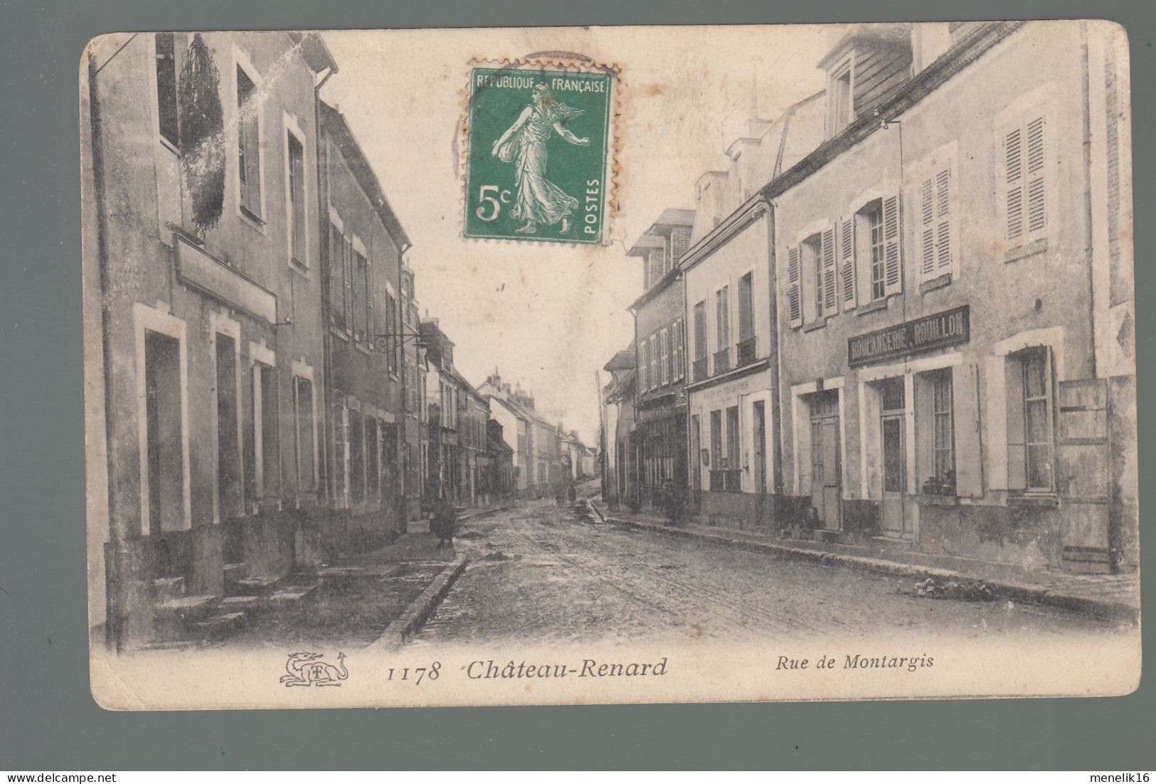 CP - 45 - Château-Renard - Rue De Montargis  - Autres & Non Classés