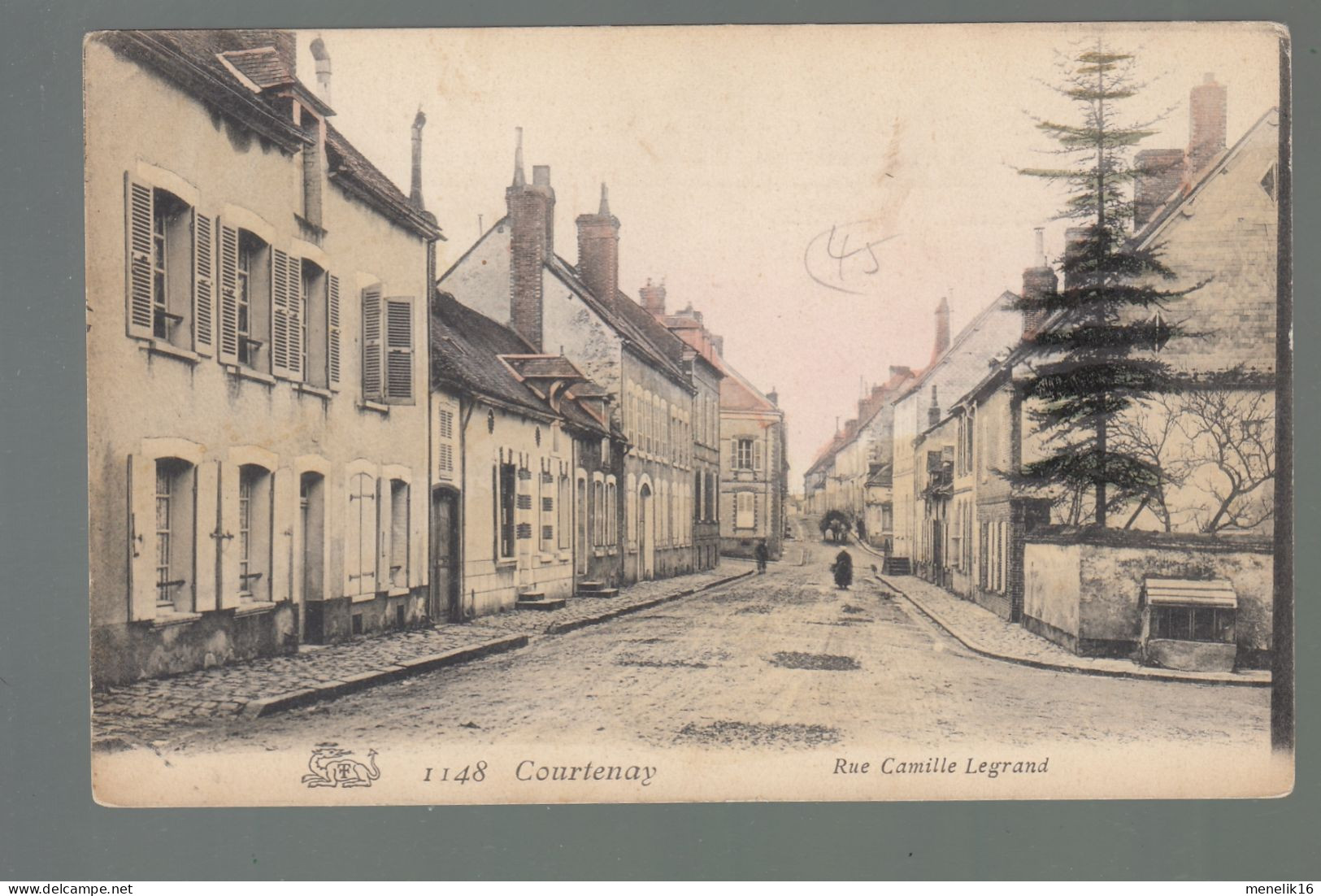 CP - 45 - Courtenay  - Rue Camille Legrand - Courtenay