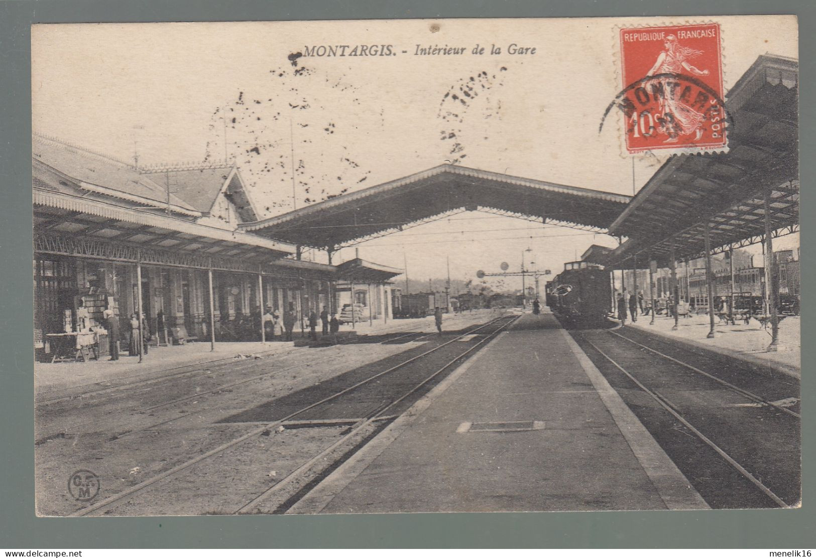 CP - 45 - Montargis - Intérieur De La Gare - Montargis