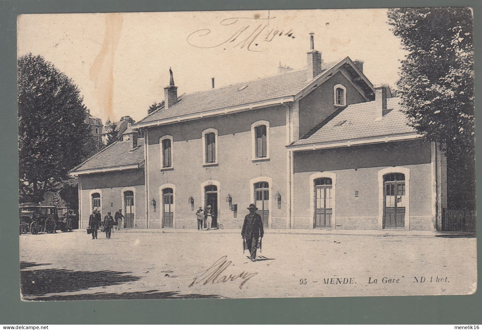 CP - 48 - Mende - La Gare - Mende