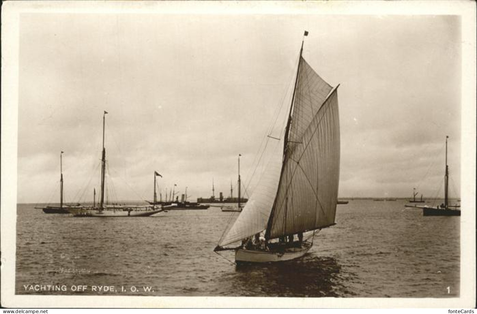 11193821 Ryde Isle Of Wight Yachting Off Ryde Isle Of Wight - Sonstige & Ohne Zuordnung