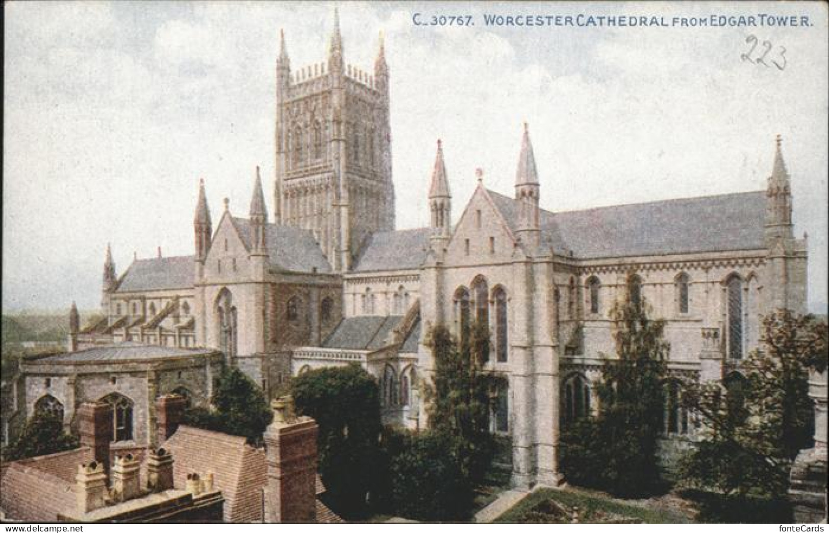 11193790 Worcester Cathedral
Edgar Tower Worcester - Andere & Zonder Classificatie