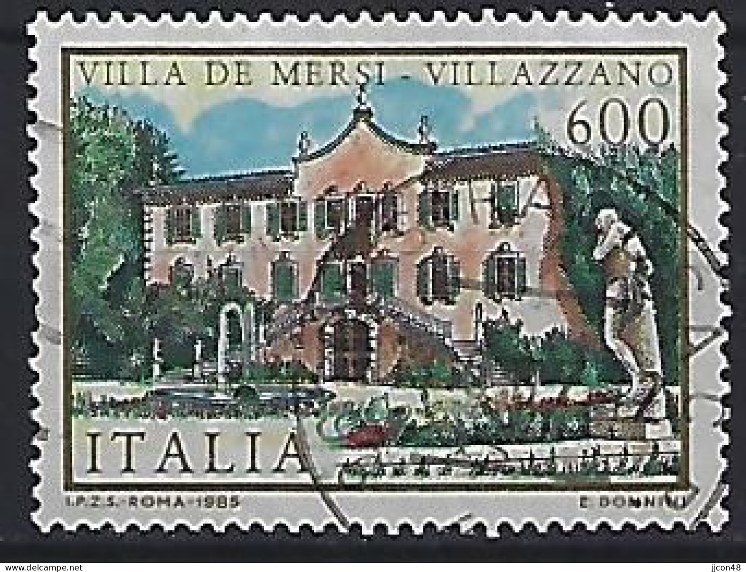 Italy 1985  Villen  (o) Mi.1943 - 1981-90: Used