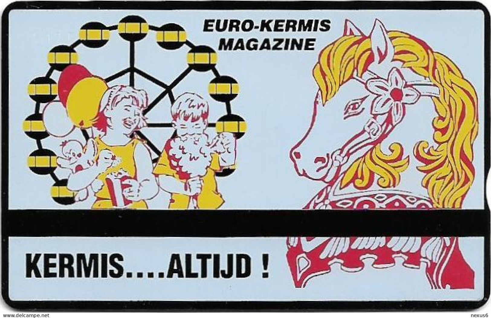 Netherlands - KPN - L&G - RCZ864 - Euro-Kermis Magazine - 402F - 4Units, 02.1994, 1.000ex, Mint - Private