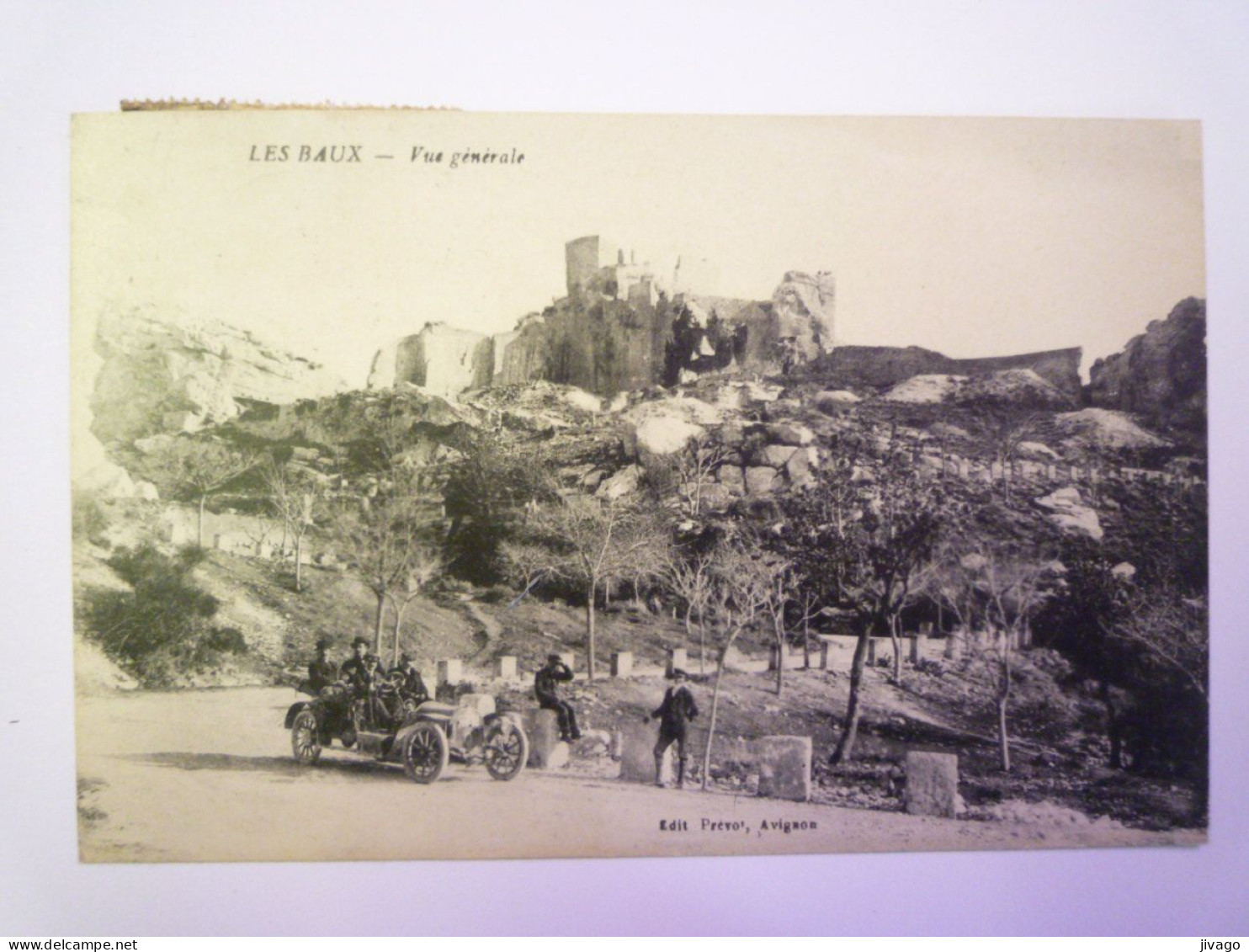 2024 - 1816  LES BAUX  (Bouches-du-Rhône)  :  Vue Générale   1921   XXX - Les-Baux-de-Provence