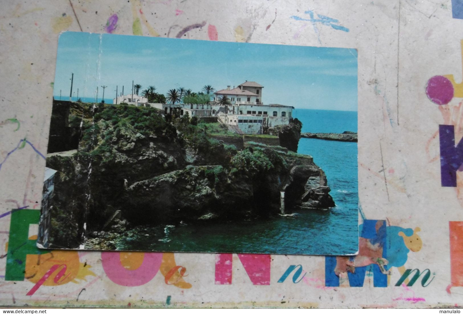 Les Plages D'alger - Pointe Pescade - La Corniche ( Carte Abimée) - Alger