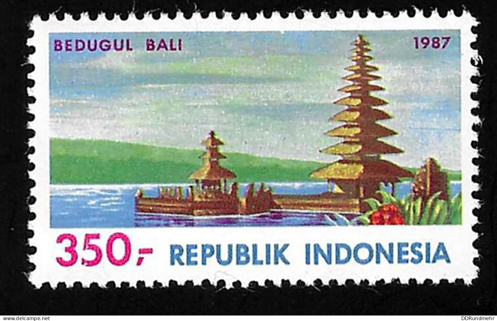 1987 Bedogul  Michel ID 1238 Stamp Number ID 1330 Yvert Et Tellier ID 1126 Stanley Gibbons ID 1861 Xx MNH - Indonésie
