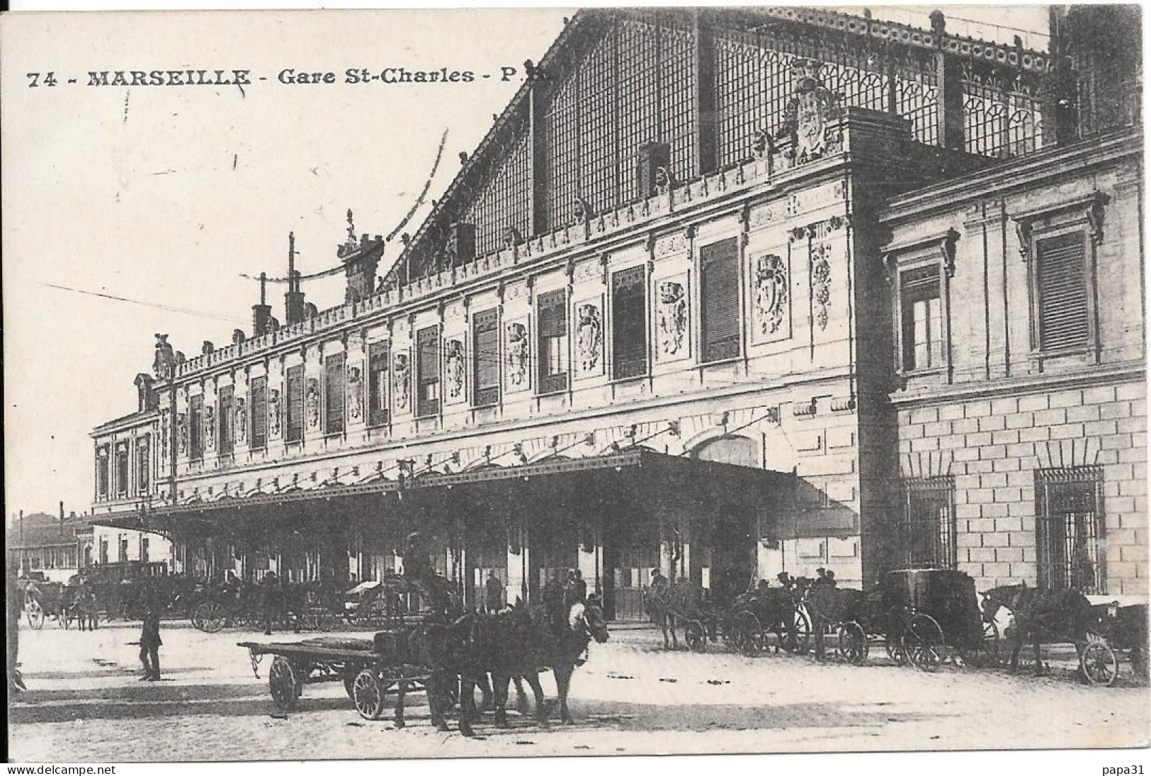 MARSEILLE - Gare St Charles - Non Classés