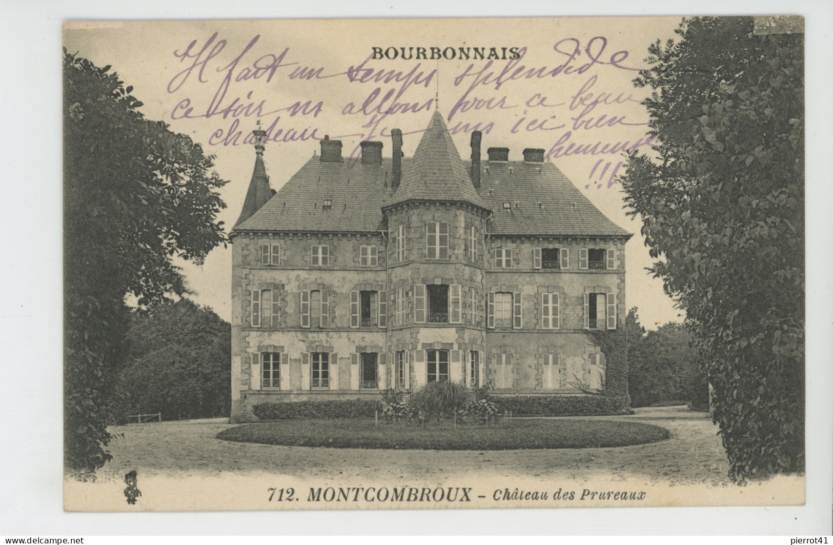 MONTCOMBROUX - Château Des PRUREAUX - Autres & Non Classés