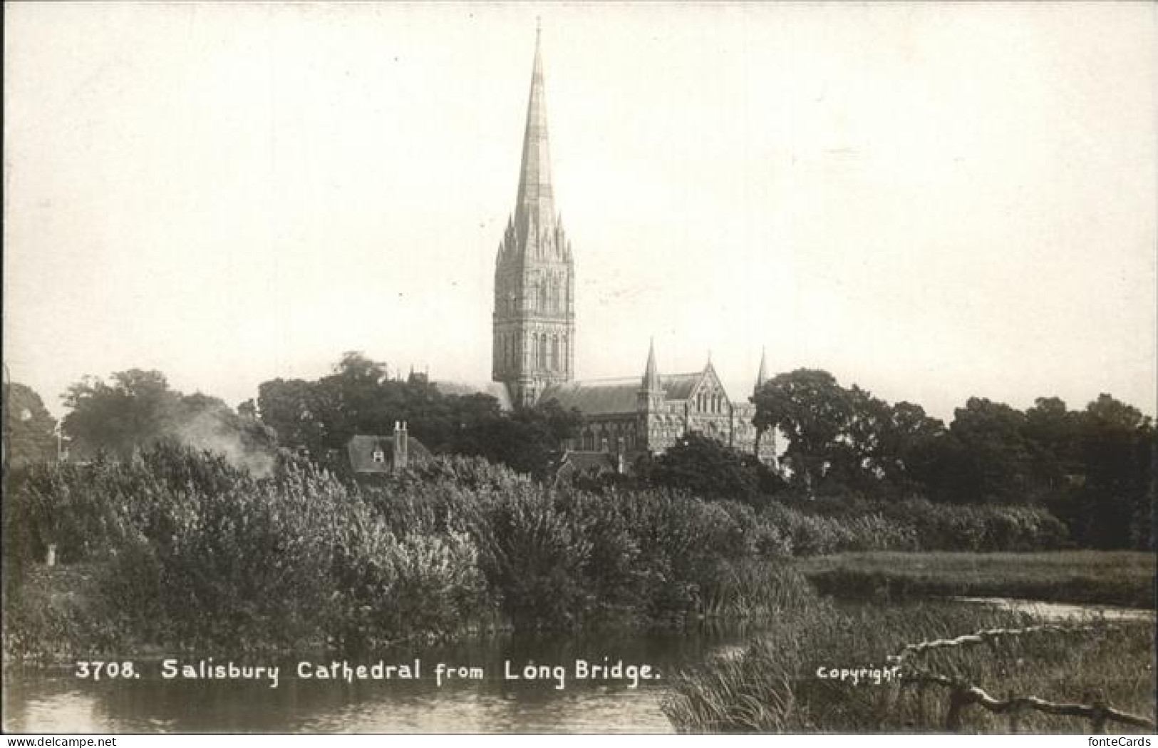 11193635 Salisbury Wiltshire Cathedral
Long Bridge Salisbury - Other & Unclassified