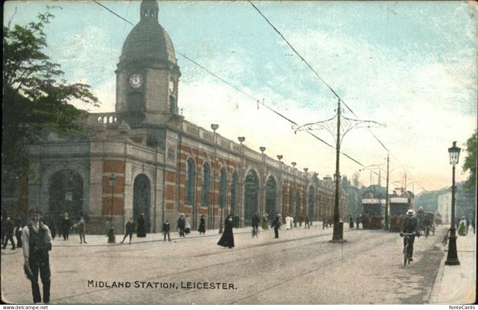 11193627 Leicester United Kingdom Midland Station Leicester - Andere & Zonder Classificatie