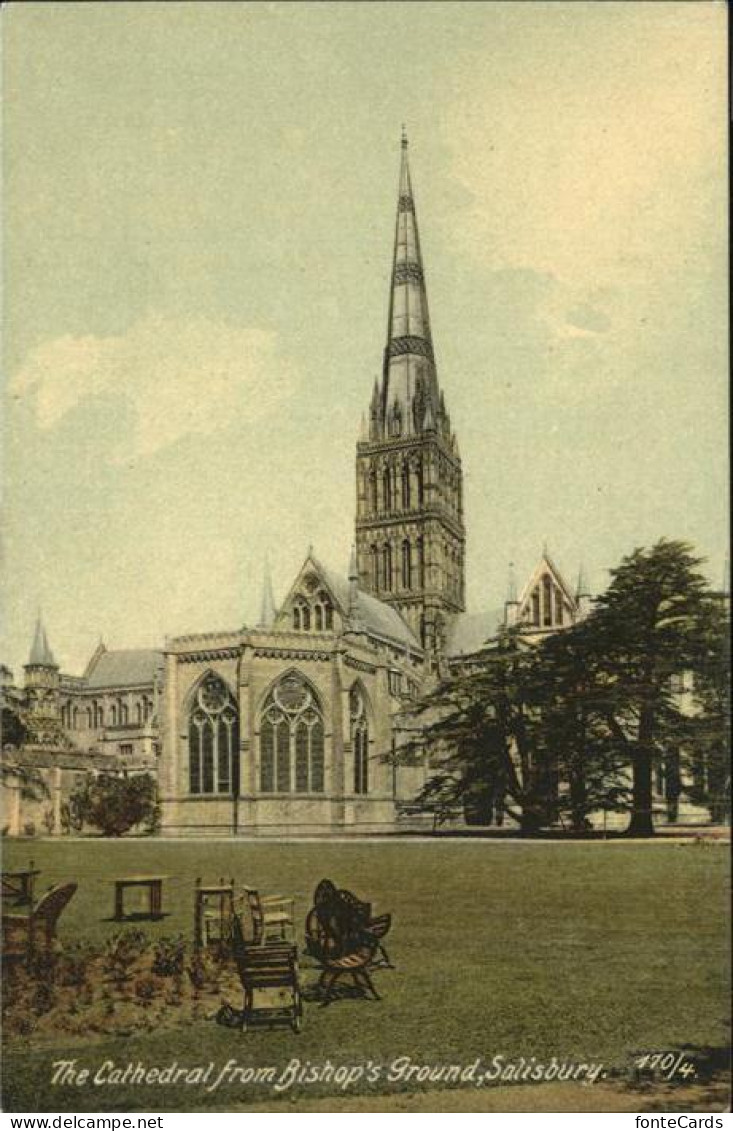 11193571 Salisbury Wiltshire Cathedral
Bishop`s Ground Salisbury - Andere & Zonder Classificatie