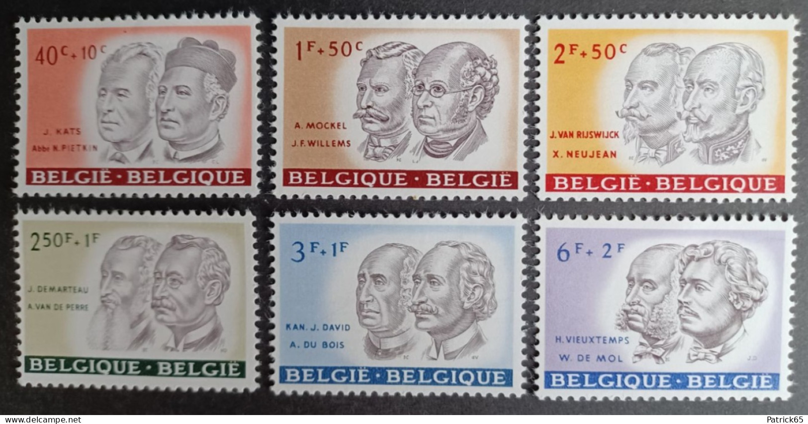 Belgie 1961 Obp-1176/81 MNH-Postfris - Ungebraucht