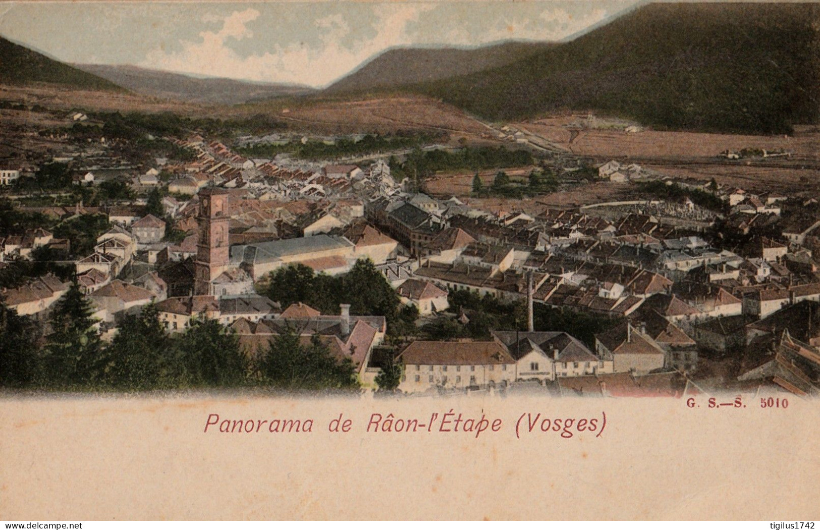 Panorama De Râon L’Etape (Vosges) - Raon L'Etape