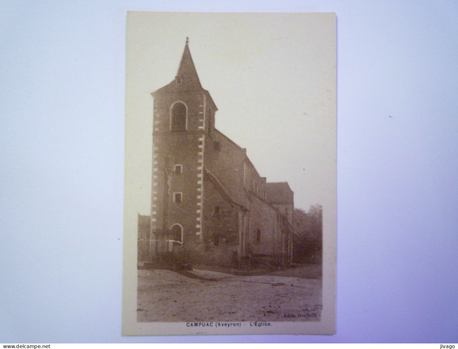 2024 - 1823  CAMPUAC  (Aveyron)  :  L'Eglise   XXX - Autres & Non Classés
