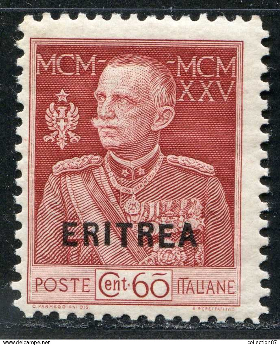 REF094 > ERITREA ITALIA < Yv N° 99 * Neuf Dos Visible -- MH * -- ERYTHRÉE Italie - Eritrea