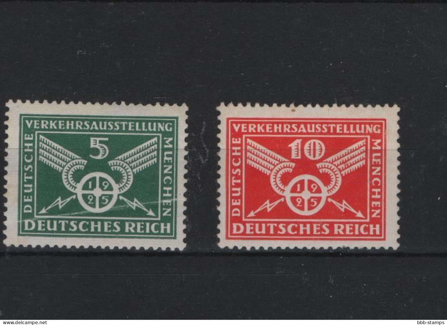 Deutsches Reich  Michel Kat.Nr. Postfr/** 370/371 - Neufs