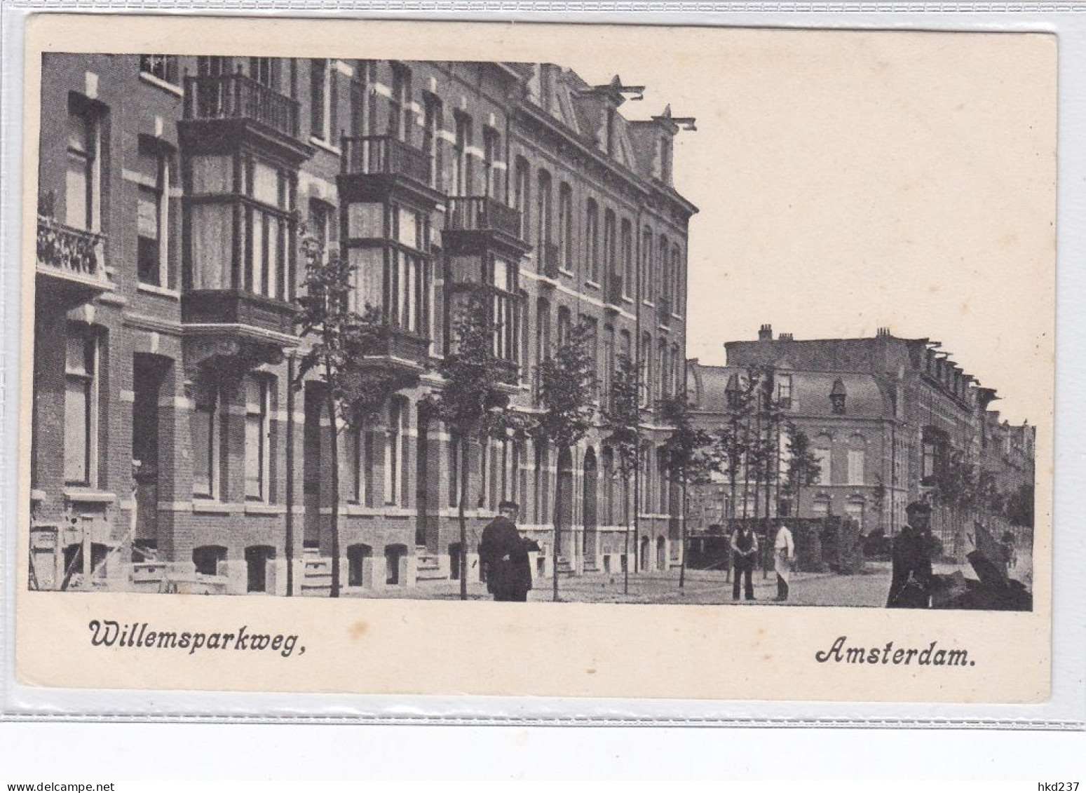 Amsterdam Willemsparkweg Levendig ±1901    2232 - Amsterdam