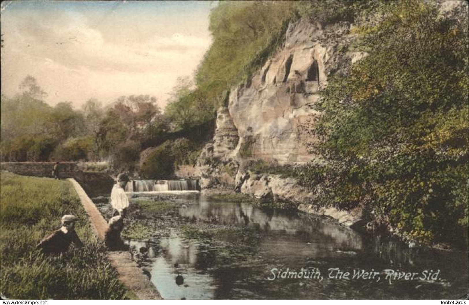 11193507 Sidmouth Rural Weir
River Sid East Devon - Other & Unclassified