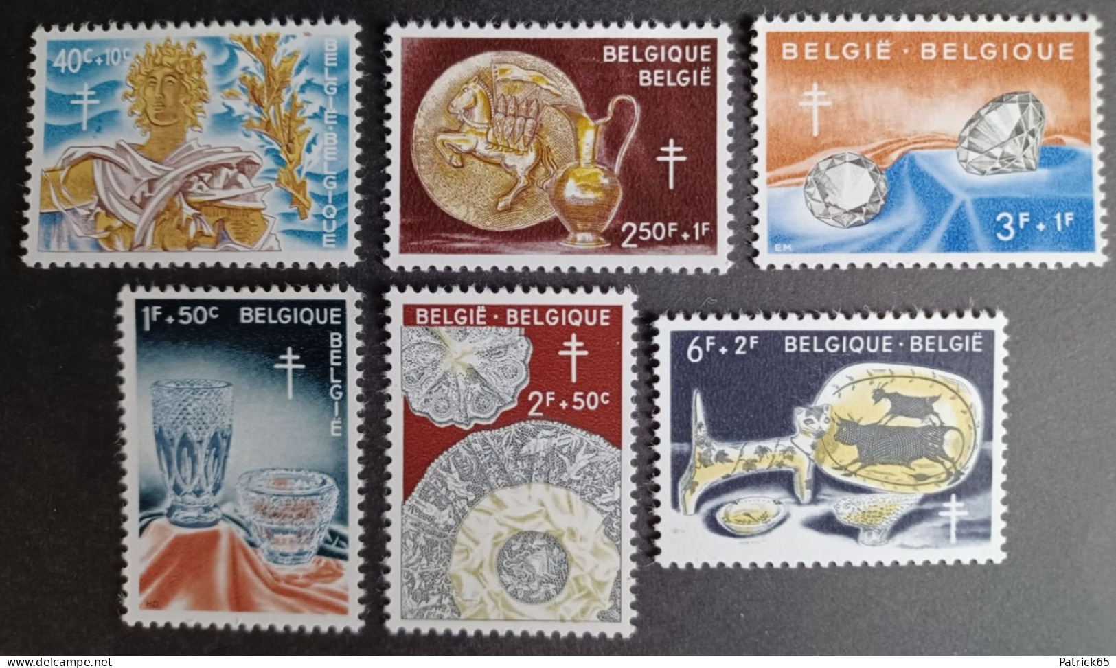 Belgie 1960 Kunstambachten Obp-1163/68 MNH-Postfris - Neufs