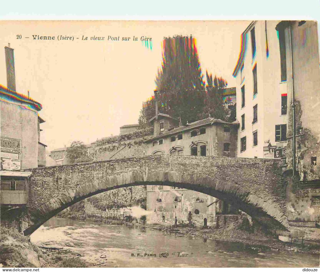 38 - Vienne - Le Vieux Pont Sur La Gère - CPA - Voir Scans Recto-Verso - Vienne