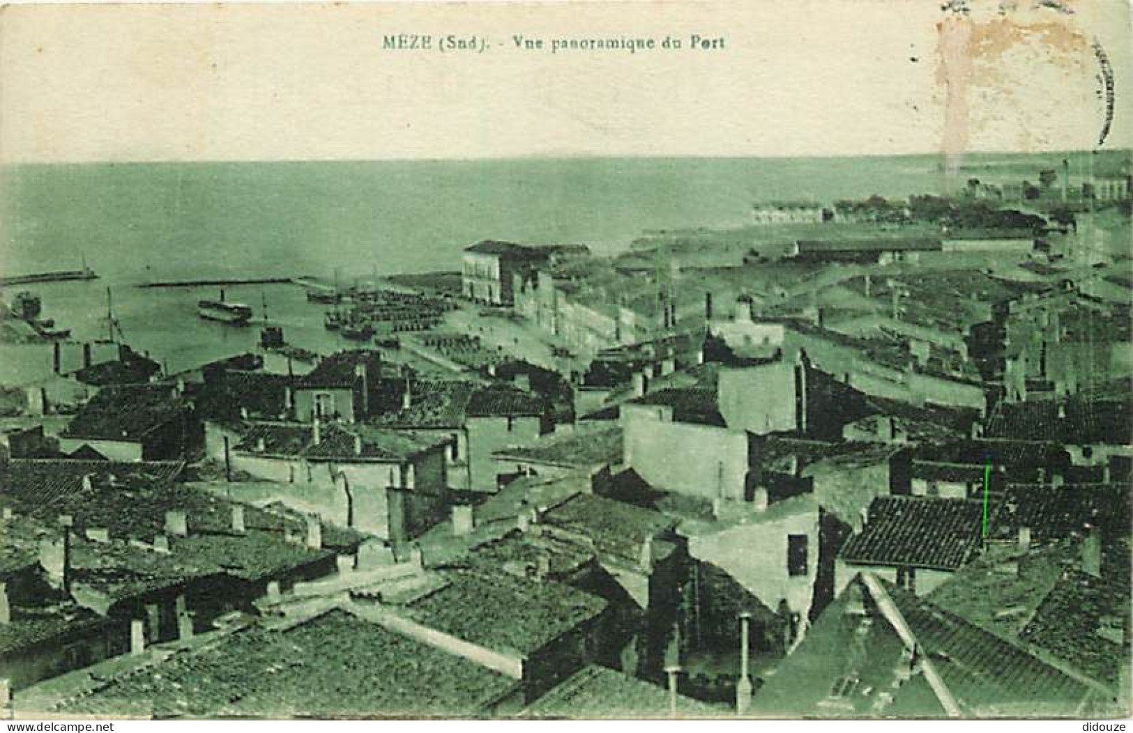 34 - Mèze - Vue Panoramique Du Port - CPA - Voir Scans Recto-Verso - Mèze