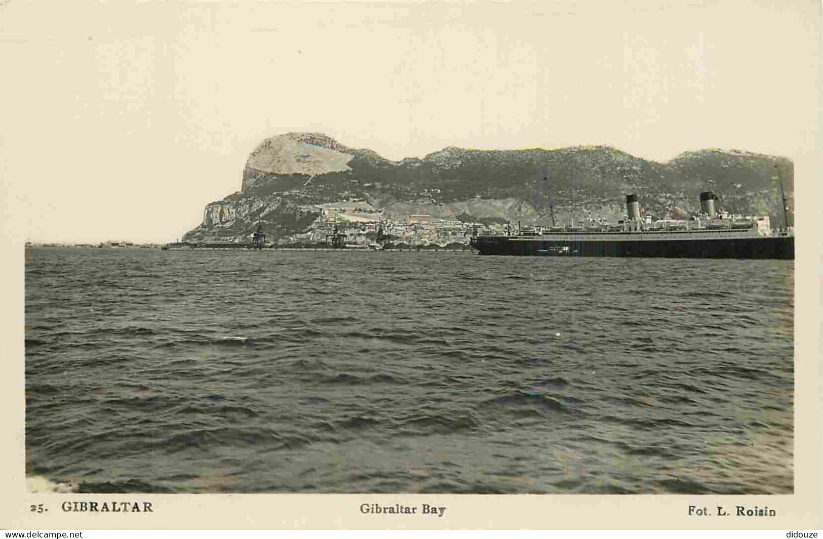 Gibraltar - Gibraltar Bay - CPSM Format CPA - Carte Neuve - Voir Scans Recto-Verso - Gibraltar