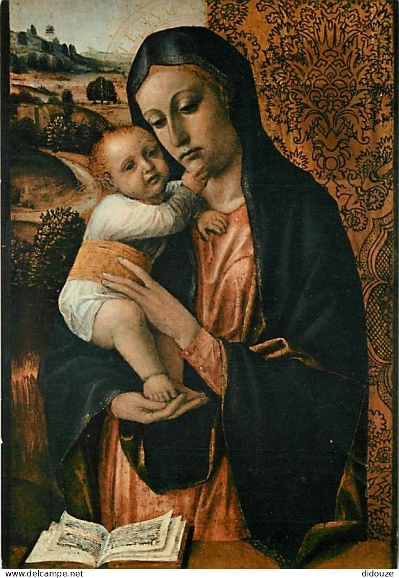 Art - Peinture Religieuse - Vincenzo Foppa - Madonna Col Bambino - Milano Museo Poldi Pezzoli - CPM - Carte Neuve - Voir - Gemälde, Glasmalereien & Statuen