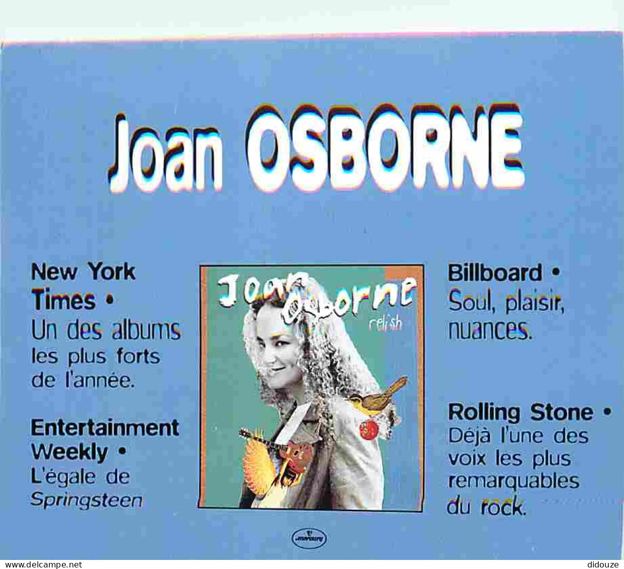 Musique - Joan Osborne - CPM - Voir Scans Recto-Verso - Musique Et Musiciens