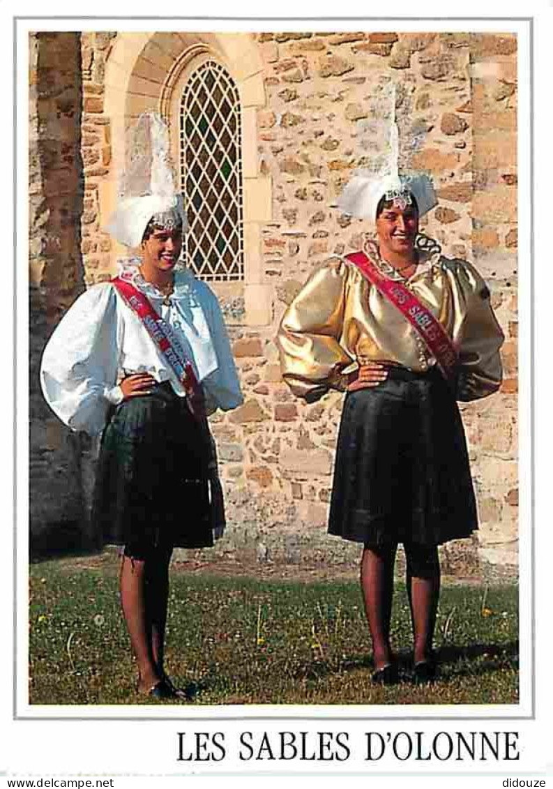 Folklore - Costumes - Vendée - Les Sables D'Olonne - Sablaises Au Prieuré St Nicolas - CPM - Voir Scans Recto-Verso - Kostums