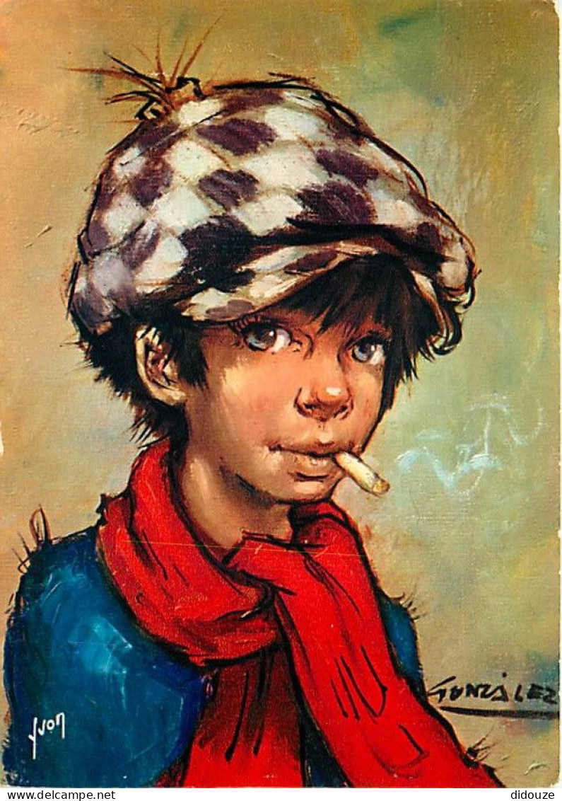 Enfants - Illustration - Dessin De Antonio Gonzales - Les Gamins- CPM - Voir Scans Recto-Verso - Kinder-Zeichnungen
