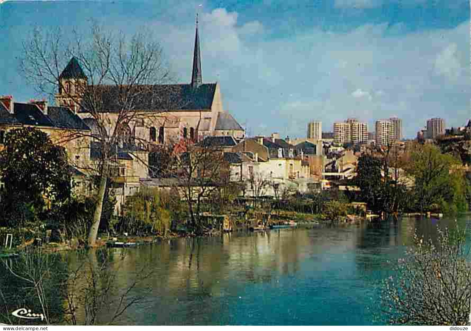 86 - Poitiers - Vallée Du Clain - L'Eglise Sainte Radegonde - Flamme Postale De Brantome - CPM - Voir Scans Recto-Verso - Poitiers