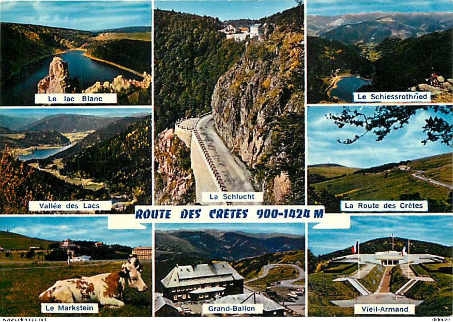 88 - Vosges - La Route Des Crêtes - Multivues - Carte Neuve - CPM - Voir Scans Recto-Verso - Autres & Non Classés