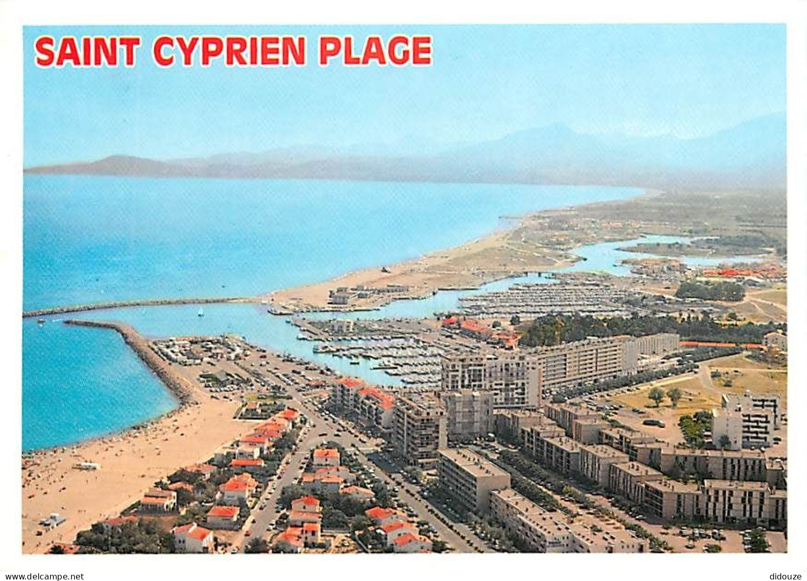 66 - Saint Cyprien - Le Port - Vue Générale Aérienne - CPM - Voir Scans Recto-Verso - Saint Cyprien