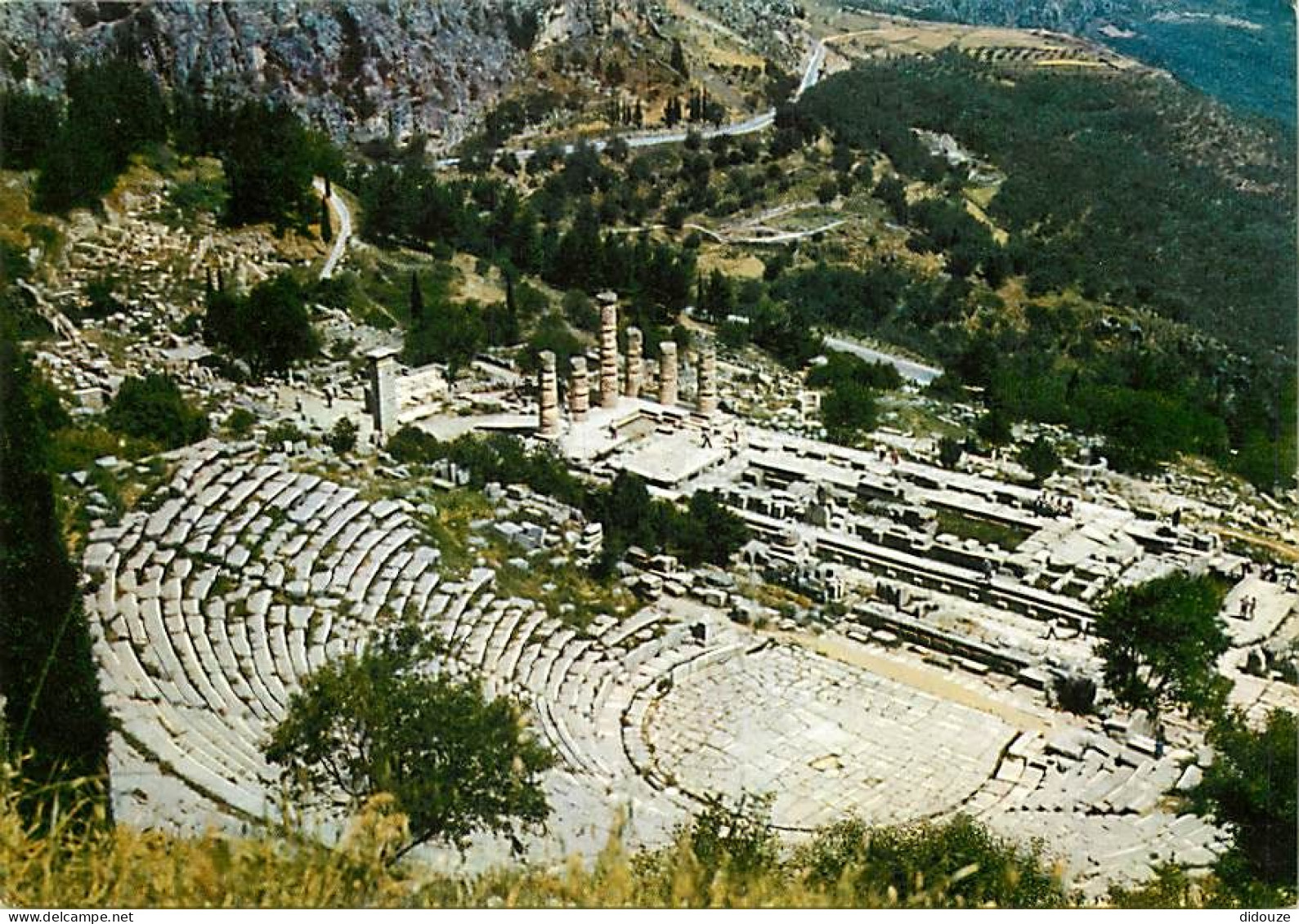 Grèce - Delphes - Delphi - Le Temple D'Apollon - Carte Neuve - CPM - Voir Scans Recto-Verso - Griechenland